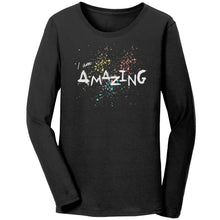 Load image into Gallery viewer, I Am Amazing Ladies Long sleeve