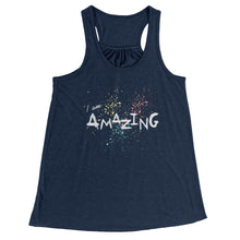 Load image into Gallery viewer, I am Amazing Racerback Tank