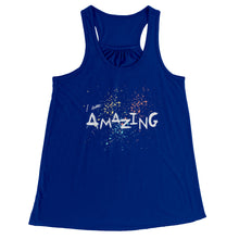 Load image into Gallery viewer, I am Amazing Racerback Tank