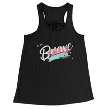 Load image into Gallery viewer, I am Brave Racerback Tank