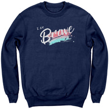 Load image into Gallery viewer, I Am Brave Youth Crewneck