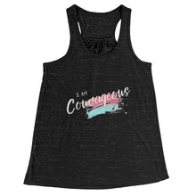 Load image into Gallery viewer, I Am Courageous Racerback Tank
