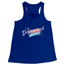 Load image into Gallery viewer, I Am Determined Racerback Tank