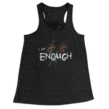 Load image into Gallery viewer, I Am Enough Racerback Tank