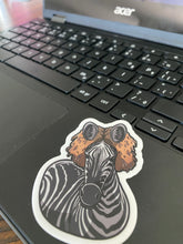 Load image into Gallery viewer, GAN Zebra Sticker
