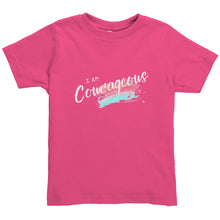 Load image into Gallery viewer, I Am Courageous Youth T-Shirt
