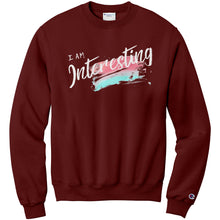 Load image into Gallery viewer, I Am Interesting Adult Crewneck