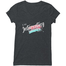 Load image into Gallery viewer, I Am Interesting V-Neck