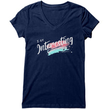 Load image into Gallery viewer, I Am Interesting V-Neck