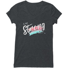Load image into Gallery viewer, I Am Strong V-Neck