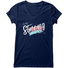 Load image into Gallery viewer, I Am Strong V-Neck