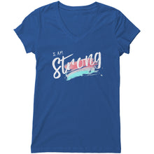 Load image into Gallery viewer, I Am Strong V-Neck