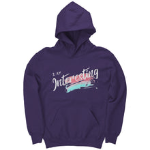Load image into Gallery viewer, I Am Interesting Youth Hoodie