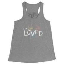 Load image into Gallery viewer, I Am Loved Racerback Tank