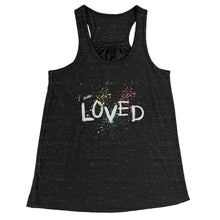 Load image into Gallery viewer, I Am Loved Racerback Tank