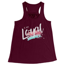 Load image into Gallery viewer, I Am Loyal Racerback Tank