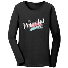 Load image into Gallery viewer, I Am Powerful Ladies Long Sleeve