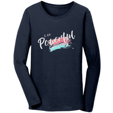 Load image into Gallery viewer, I Am Powerful Ladies Long Sleeve
