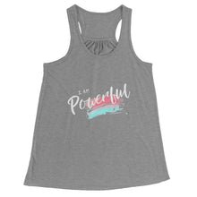 Load image into Gallery viewer, I Am Powerful Racerback Tank