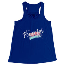 Load image into Gallery viewer, I Am Powerful Racerback Tank