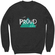 Load image into Gallery viewer, I Am Proud To Be Me Youth Crewneck