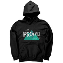 Load image into Gallery viewer, I Am Proud To Be Me Youth Hoodie