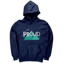Load image into Gallery viewer, I Am Proud To Be Me Youth Hoodie