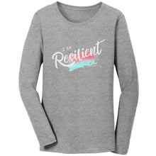 Load image into Gallery viewer, I Am Resilient Ladies Long Sleeve