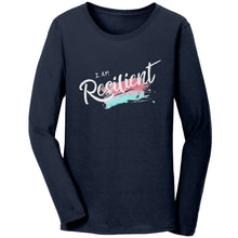 Load image into Gallery viewer, I Am Resilient Ladies Long Sleeve