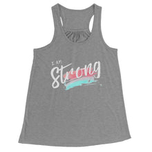 Load image into Gallery viewer, I Am Strong Racerback Tank