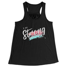 Load image into Gallery viewer, I Am Strong Racerback Tank
