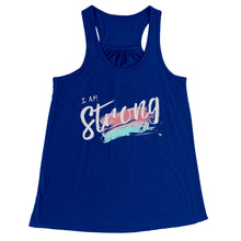 Load image into Gallery viewer, I Am Strong Racerback Tank