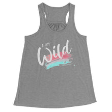 Load image into Gallery viewer, I Am Wild Racerback Tank
