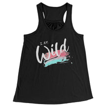 Load image into Gallery viewer, I Am Wild Racerback Tank