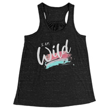 Load image into Gallery viewer, I Am Wild Racerback Tank
