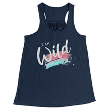 Load image into Gallery viewer, I Am Wild Racerback Tank
