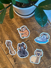 Load image into Gallery viewer, Entire GAN Animal Sticker Collection