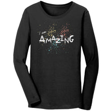 Load image into Gallery viewer, I Am Amazing Ladies Long sleeve

