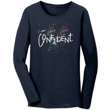 Load image into Gallery viewer, I Am Confident Ladies Long Sleeve
