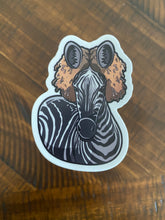 Load image into Gallery viewer, GAN Zebra Sticker
