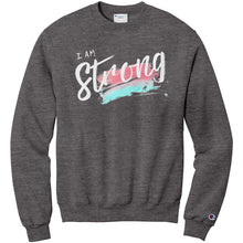 Load image into Gallery viewer, I Am Strong Adult Crewneck
