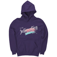 Load image into Gallery viewer, I Am Interesting Youth Hoodie
