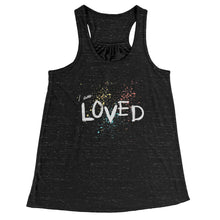 Load image into Gallery viewer, I Am Loved Racerback Tank
