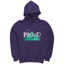 Load image into Gallery viewer, I Am Proud To Be Me Youth Hoodie

