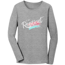 Load image into Gallery viewer, I Am Resilient Ladies Long Sleeve

