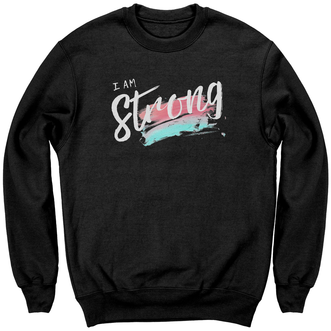 I Am Strong Youth Crewneck