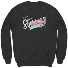 Load image into Gallery viewer, I Am Strong Youth Crewneck
