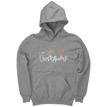 Load image into Gallery viewer, I Am Unstoppable Youth Hoodie
