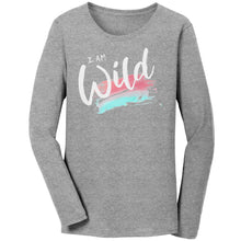 Load image into Gallery viewer, I Am Wild Ladies Long Sleeve
