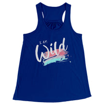 Load image into Gallery viewer, I Am Wild Racerback Tank
